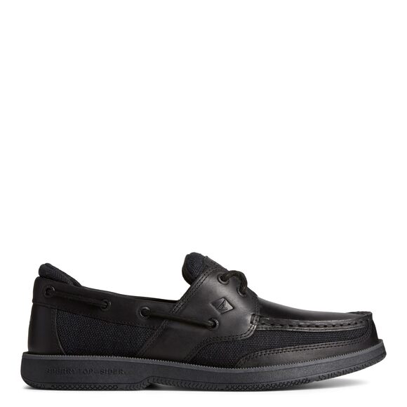 NWT Sperry Men’s Surveyor 2-Eye Boat Shoe Black Size 8 main image 5